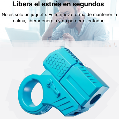 Mini pistola Fidget para ansiedad
