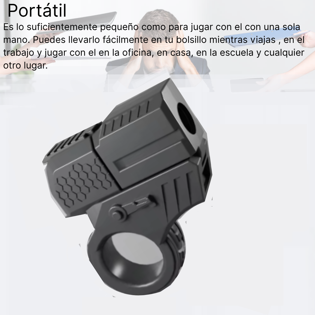 Mini pistola Fidget para ansiedad