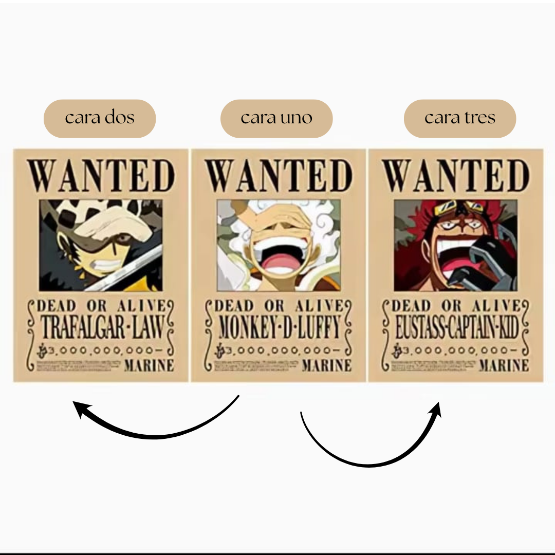 Poster Lenticular 3D one piece
